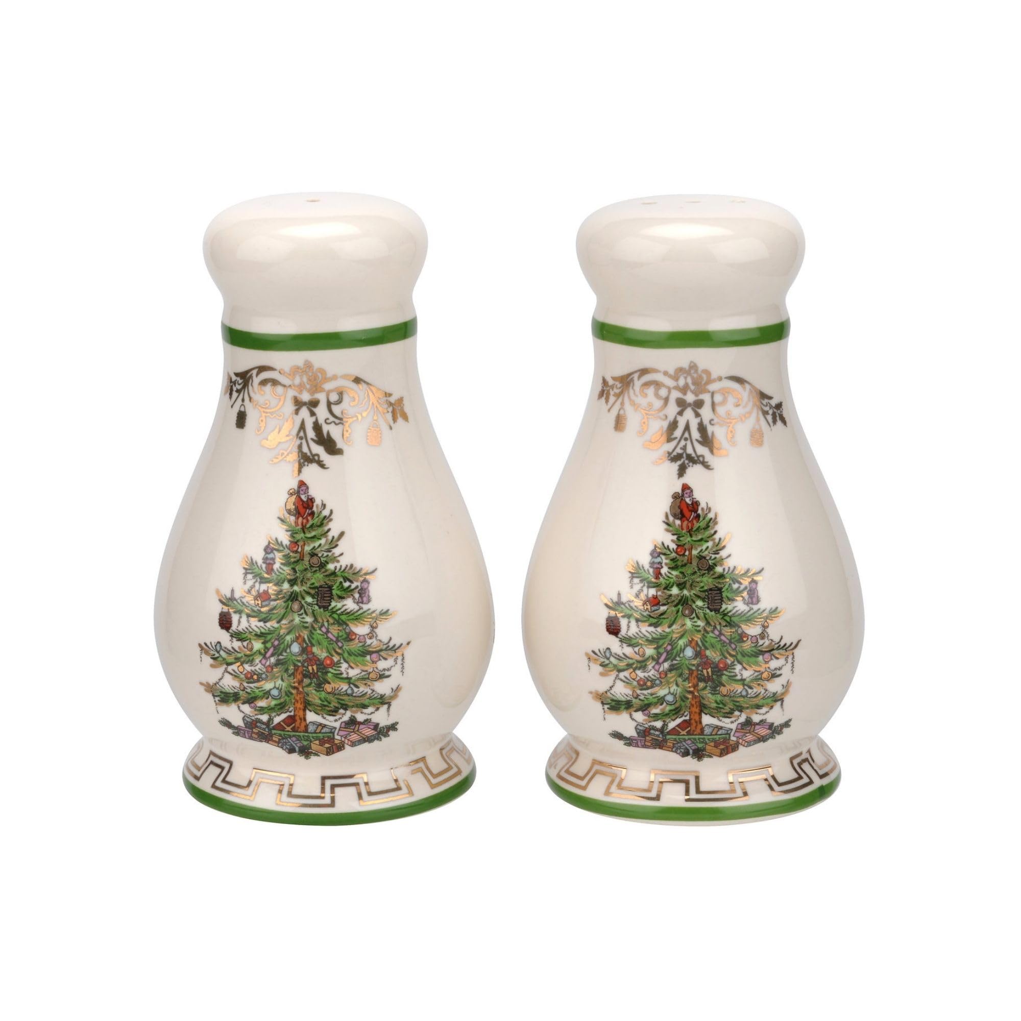 スポード　塩コショウ入れ　クリスマスツリー　新品未使用　一級品　ソルト&ペッパー スポード 塩コショウ入れ クリスマスツリー 新品未使用 一級品 ソルト